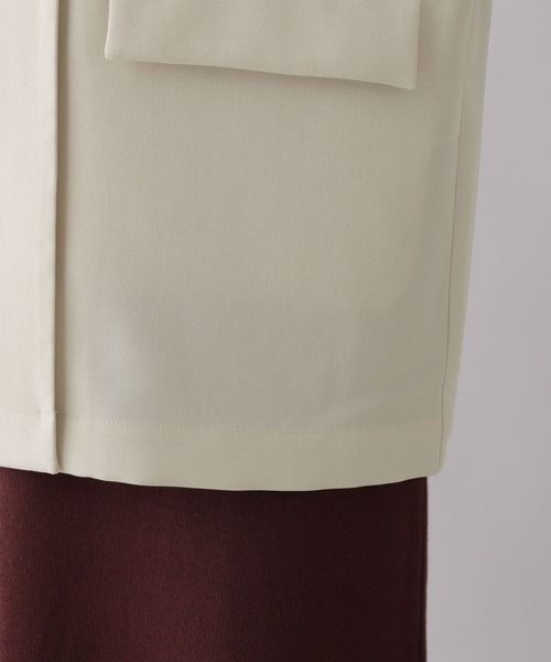 LOWRYS FARM（ローリーズファーム）の「バスケットキノウベスト２　288383（ベスト・レディース・アイボリー/ブラック/ブラウン・FREE）」の6枚目の写真