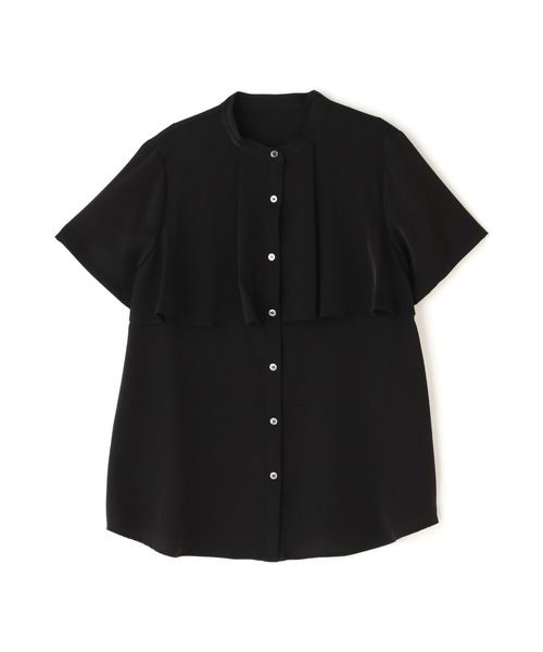 N.(N. Natural Beauty Basic)(エヌエヌナチュラルビューティーベーシック)の「【追加生産】【WEB限定】◆ケープディティールブラウス(シャツ/ブラウス・レディース・ブラック/イエロー/ミント/ナチュラル・MEDIUM)」の20枚目の写真