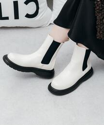 CITEN | ＜CITEN＞ボリュームソール サイドゴア ブーツ(ブーツ)