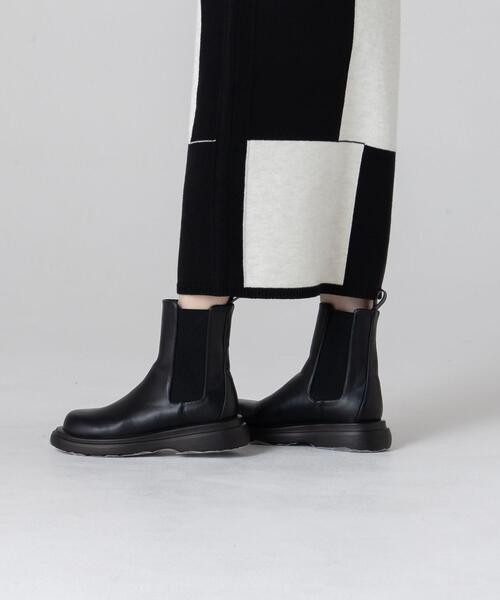 CITEN（シテン）の「＜CITEN＞ボリュームソール サイドゴア ブーツ（ブーツ・レディース・ホワイト/ブラック・S/L/M）」の14枚目の写真