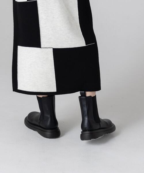 CITEN（シテン）の「＜CITEN＞ボリュームソール サイドゴア ブーツ（ブーツ・レディース・ホワイト/ブラック・S/L/M）」の15枚目の写真