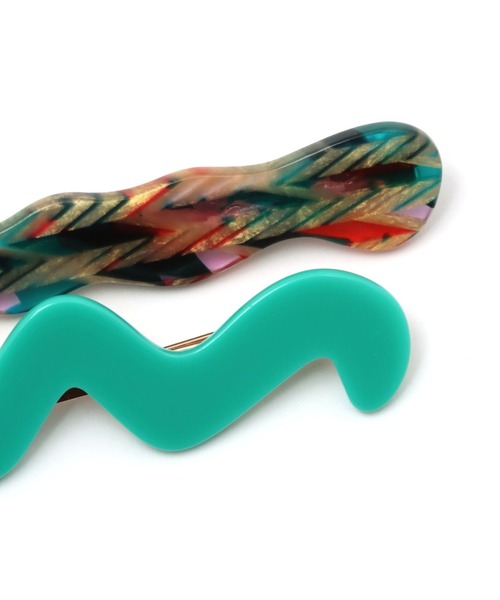 niko and...(ニコアンド)の「カラーヘアピンセット(ヘアピン・レディース・ベージュ/ピンク/イエロー/グリーン・0)」の5枚目の写真