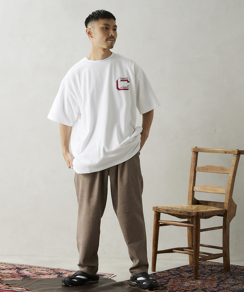 ☆AP STUDIO【アール ジュビリー】 別注college tシャツ ☆AP STUDIO【アール ジュビリー】 別注college tシャツ