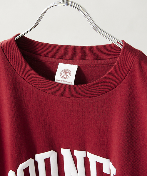 JOURNAL STANDARD relume（ジャーナルスタンダード　レリューム）の「【CORNELL / コーネル】別注 カレッジプリントTシャツ 1（Tシャツ/カットソー・メンズ・ホワイト/ネイビー/ホワイト系その他/バーガンディー/ホワイト系その他2/ネイビー系1・MEDIUM/LARGE）」の20枚目の写真