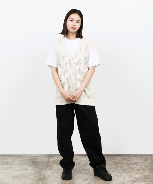 極美品　HUF ハフ　スラックス　茶ベージュ　綿100% w30 メンズ　M 極美品 HUF ハフ スラックス 茶ベージュ 綿100% w30 メンズ M