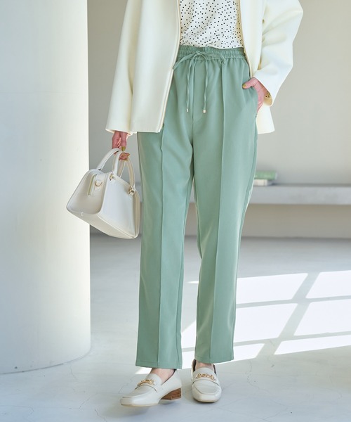 ROPE' PICNIC(ロペピクニック)の「ステファニージョガーパンツ(その他パンツ・レディース・ブラック/グリーン/グレー系その他/イエロー系その他3/ピンク系その他2・40/38/36/34/42)」の4枚目の写真