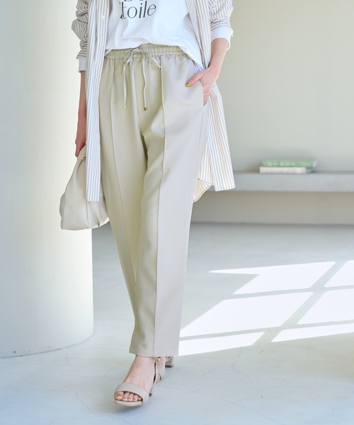 ROPE' PICNIC(ロペピクニック)の「ステファニージョガーパンツ(その他パンツ・レディース・ブラック/グリーン/グレー系その他/イエロー系その他3/ピンク系その他2・40/38/36/34/42)」の13枚目の写真