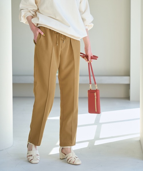 ROPE' PICNIC(ロペピクニック)の「ステファニージョガーパンツ(その他パンツ・レディース・ブラック/グリーン/グレー系その他/イエロー系その他3/ピンク系その他2・40/38/36/34/42)」の18枚目の写真