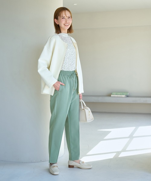 ROPE' PICNIC(ロペピクニック)の「ステファニージョガーパンツ(その他パンツ・レディース・ブラック/グリーン/グレー系その他/イエロー系その他3/ピンク系その他2・40/38/36/34/42)」の22枚目の写真