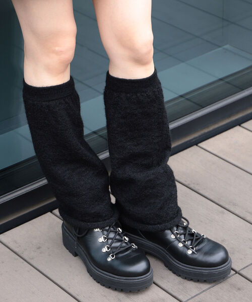 Ray BEAMS（レイビームス）の「Ray BEAMS / レッグ ウォーマー（レッグウォーマー・レディース・ブラック/オフホワイト・ONE SIZE）」の13枚目の写真