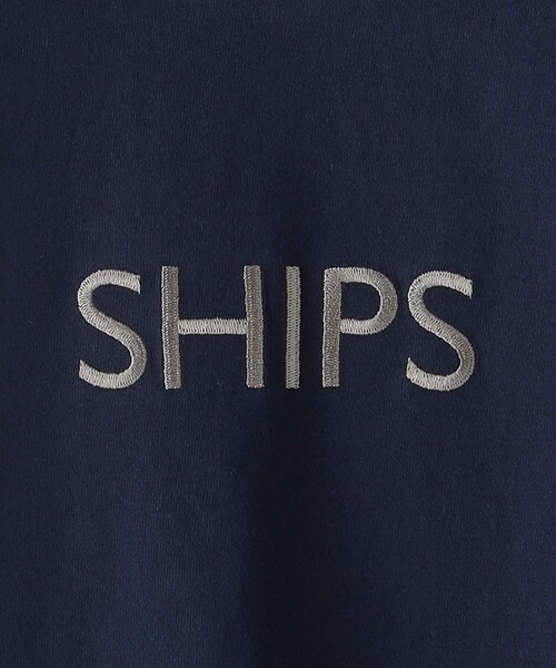 SHIPS（シップス）の「SHIPS KIDS:100～130cm / SHIPS ロゴ 長袖 TEE（Tシャツ/カットソー・キッズ・グレー/ラベンダー/ネイビー・100/120/130/110）」の17枚目の写真