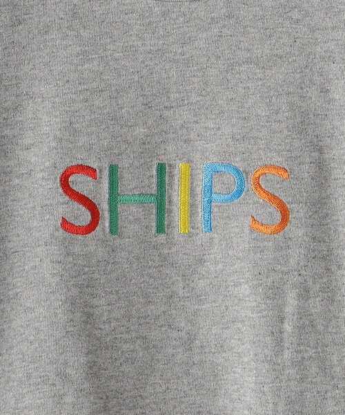 SHIPS（シップス）の「SHIPS KIDS:100～130cm / SHIPS ロゴ 長袖 TEE（Tシャツ/カットソー・キッズ・グレー/ラベンダー/ネイビー・100/120/130/110）」の18枚目の写真