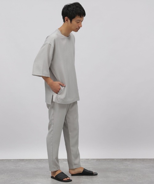 LAKOLE（ラコレ）の「ポリワッシャースリムパンツ2nd[セットアップ対応] / 127027（その他パンツ・メンズ・ライトグレー/ネイビー/チャコール・MEDIUM/LARGE/SMALL/X-LARGE）」の8枚目の写真