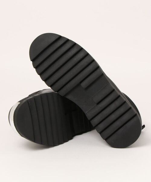 semantic design(セマンティックデザイン)の「セマンティックデザイン/semantic design メタルプレート ハイカットスニーカー(スニーカー・メンズ・ホワイト/ブラック・LARGE/MEDIUM)」の3枚目の写真