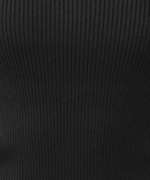 e/rm（イーアールエム）の「【e/rm】セットアップ対応/14Gスクエアリブニットタンク 156839（タンクトップ・レディース・ブラック/ライトベージュ/ブルー系その他6・FREE）」の17枚目の写真