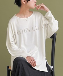 osharewalker | 『かすれロゴプリントロンT』(Tシャツ/カットソー)