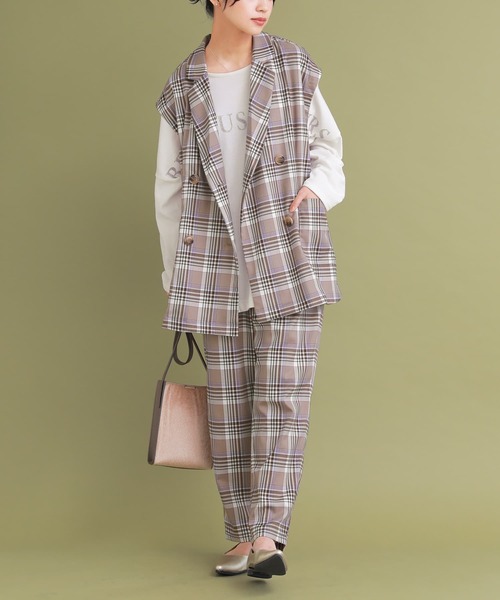 osharewalker（オシャレウォーカー）の「【廃盤】『かすれロゴプリントロンT』（Tシャツ/カットソー・レディース・チャコール/オフホワイト/ワイン・FREE）」の7枚目の写真