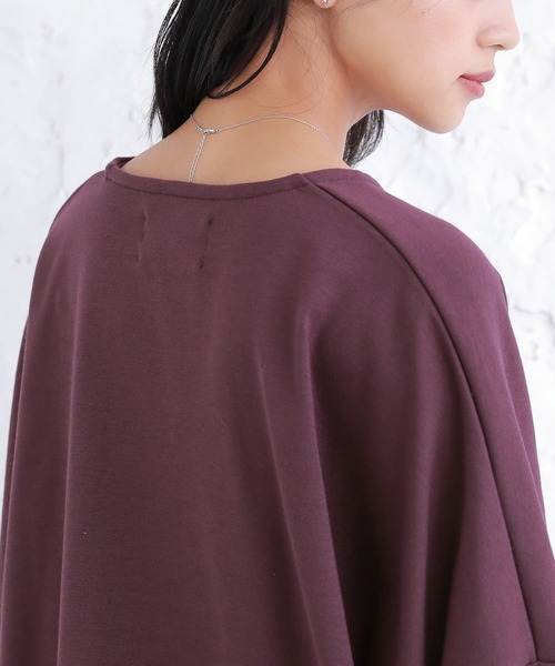 osharewalker（オシャレウォーカー）の「【廃盤】『かすれロゴプリントロンT』（Tシャツ/カットソー・レディース・チャコール/オフホワイト/ワイン・FREE）」の14枚目の写真