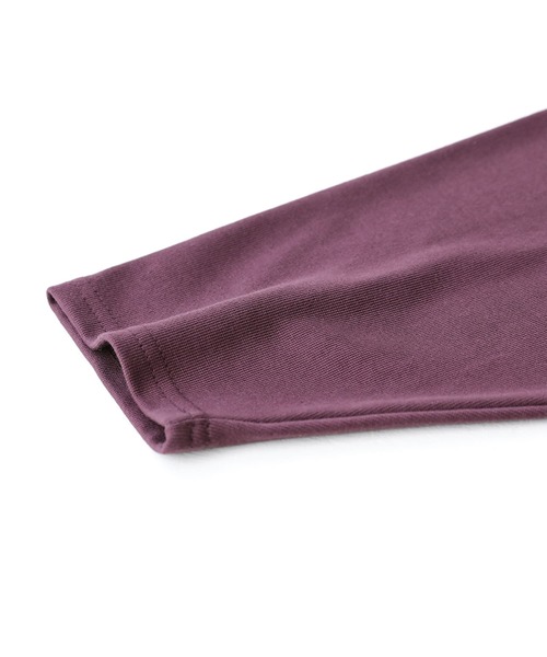 osharewalker（オシャレウォーカー）の「【廃盤】『かすれロゴプリントロンT』（Tシャツ/カットソー・レディース・チャコール/オフホワイト/ワイン・FREE）」の22枚目の写真