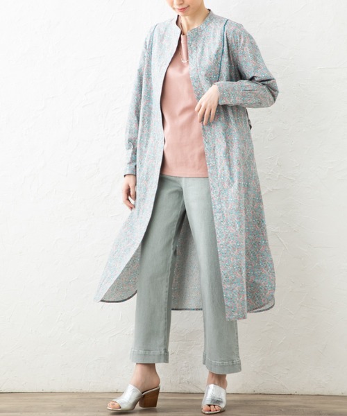 aunt lily（アントリリー）の「硫化染め糸使用ワイドパンツ（その他パンツ・レディース・ベージュ/ピンク/グリーン・11号/7号/13号/9号）」の13枚目の写真
