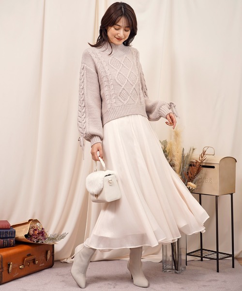 NOELA（ノエラ）の「エアリーボリュームフレアスカート（スカート