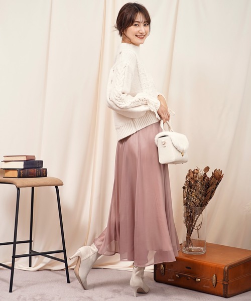 Noela（ノエラ）の「エアリーボリュームフレアスカート