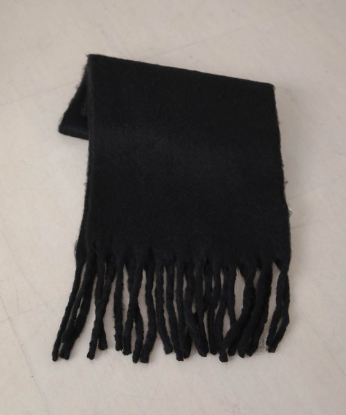 Bou Jeloud（ブージュルード）の「起毛ボリュームマフラー（マフラー・レディース・ブラック/ライトカーキ/ブルー/アイボリー・-）」の22枚目の写真