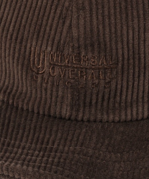 UNIVERSAL OVERALL(ユニバーサルオーバーオール)の「【UNIVERSAL OVERALL(ユニバーサル オーバーオール)】別注ショートブリムキャップ(キャップ・メンズ・ブラック/ブラウン/アイボリー/カーキ・FREE)」の16枚目の写真