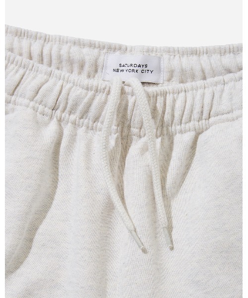 Saturdays NYC(サタデーズ ニューヨークシティ )の「Delancey Fundamental Sweat Short(スウェットパンツ・レディース・グレー/オリーブ・S/M/X-SMALL)」の7枚目の写真