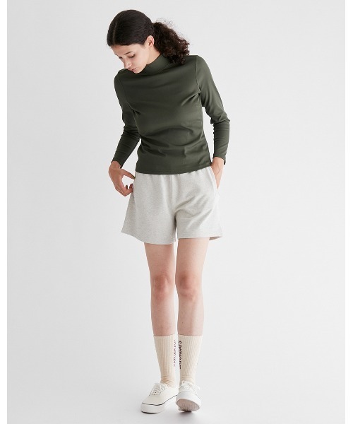 Saturdays NYC(サタデーズ ニューヨークシティ )の「Delancey Fundamental Sweat Short(スウェットパンツ・レディース・グレー/オリーブ・S/M/X-SMALL)」の12枚目の写真
