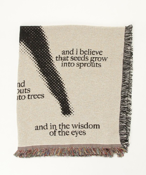 【ALL CAPS】オールキャプス CO Behold! Blanket