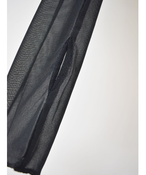 Reurie'（レウリィ）の「ハイネックフィンガーホールシアートップ/high neck finger hole sheer top（その他トップス・レディース・アイボリー/ブラック・FREE）」の19枚目の写真