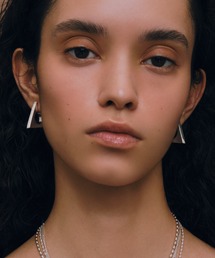 【quip queint】triangle hoop pierce QU015 ※