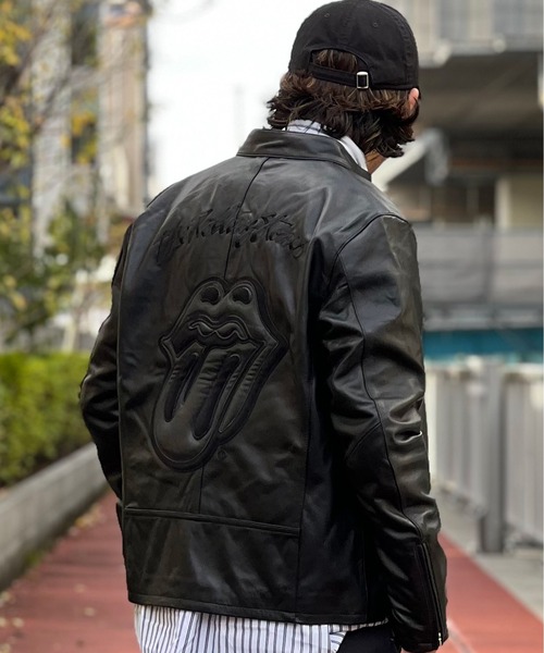 JACKROSE（ジャックローズ）の「JE×Rolling Stones LEATHER S RIDERS