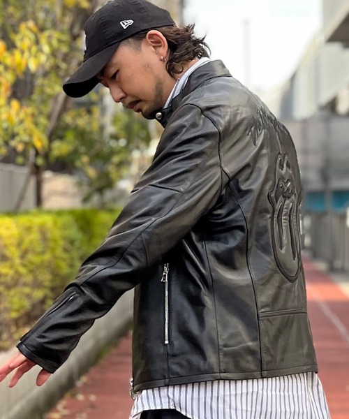 JACKROSE（ジャックローズ）の「JE×Rolling Stones LEATHER S RIDERS