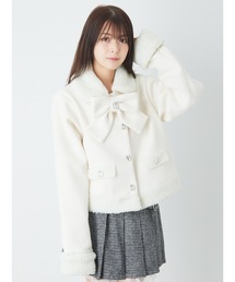 ボア切替ショートコート