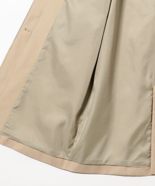 B:MING by BEAMS（ビーミングバイビームス）の「B:MING by BEAMS / 撥水 ステンカラーコート（ステンカラーコート・レディース・オリーブ/ベージュ・SMALL/MEDIUM）」の18枚目の写真