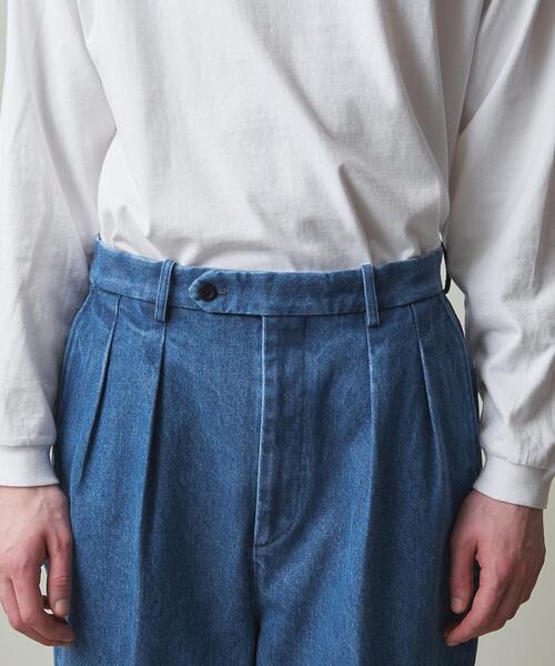 steven alan ネイビー スラックス Steven Alan（スティーブンアラン）の「＜Steven Alan＞ 13.5oz