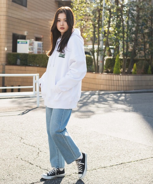 セール】WEGO/ヘビーウエイト サークルロゴプルパーカー セール】WEGO/ヘビーウエイト サークルロゴプルパーカー