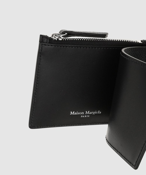 メゾンマルジェラ 財布 黒 j g2 Maison Margiela メゾンマルジェラ MAISON MARGIELA 財布 三