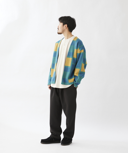 JOURNAL STANDARD relume（ジャーナルスタンダード　レリューム）の「CALIFORNIA ツータック ダブルクロスシェフパンツ（スラックス・メンズ・ライトグレー/ブラック/ベージュ系その他・MEDIUM/LARGE）」の17枚目の写真