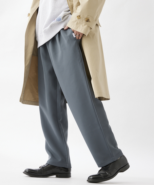 JOURNAL STANDARD relume（ジャーナルスタンダード　レリューム）の「CALIFORNIA ツータック ダブルクロスシェフパンツ（スラックス・メンズ・ライトグレー/ブラック/ベージュ系その他・MEDIUM/LARGE）」の13枚目の写真