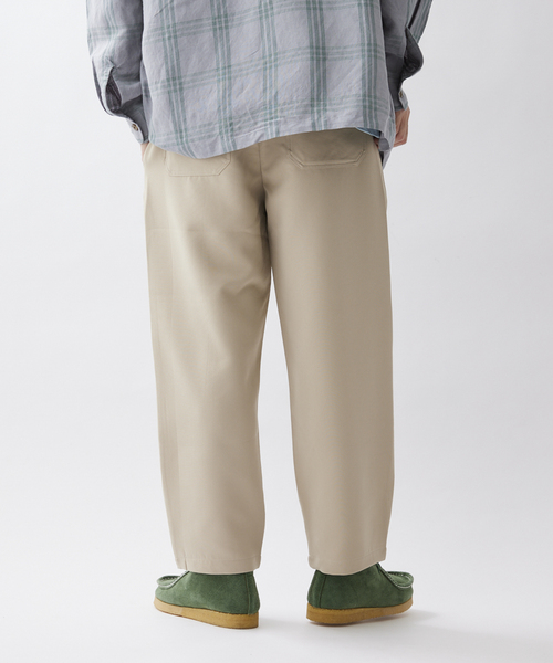 JOURNAL STANDARD relume（ジャーナルスタンダード　レリューム）の「CALIFORNIA ツータック ダブルクロスシェフパンツ（スラックス・メンズ・ライトグレー/ブラック/ベージュ系その他・MEDIUM/LARGE）」の15枚目の写真