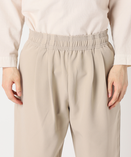 JOURNAL STANDARD relume（ジャーナルスタンダード　レリューム）の「CALIFORNIA ツータック ダブルクロスシェフパンツ（スラックス・メンズ・ライトグレー/ブラック/ベージュ系その他・MEDIUM/LARGE）」の11枚目の写真