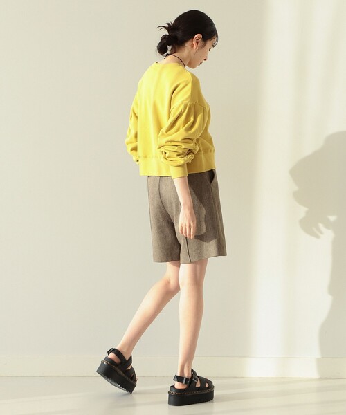 Ray BEAMS（レイビームス）の「Ray BEAMS / ボリューム スリーブ クルーネック スウェット（Tシャツ/カットソー・レディース・ホワイト/サックスブルー/イエロー系その他5・ONE SIZE）」の4枚目の写真