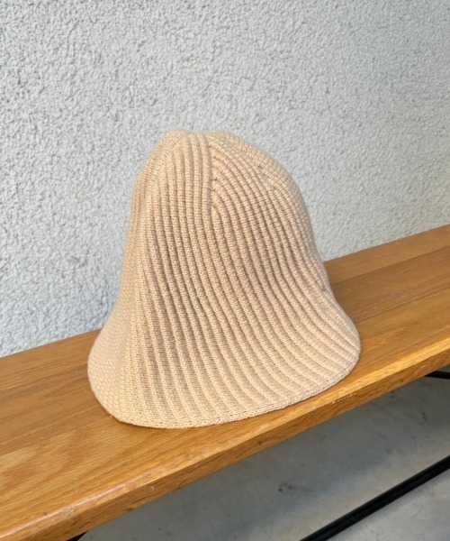 nemne store（ネンネストア）の「【nemne】ニットバケットハット（ハット・レディース・オフホワイト/ブラック/ベージュ・フリー）」の11枚目の写真