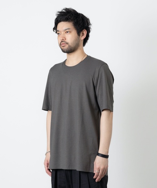 ATTACHMENT(アタッチメント)の「VIS/NY ストレッチポンチ ジャージ カットオフ S/S TEE / VIS/NY STRETCH PONTE JERSEY CUT OFF S/S TEE(Tシャツ/カットソー・メンズ・カーキ系/ホワイト/ブラック・1/2/3/5)」の15枚目の写真