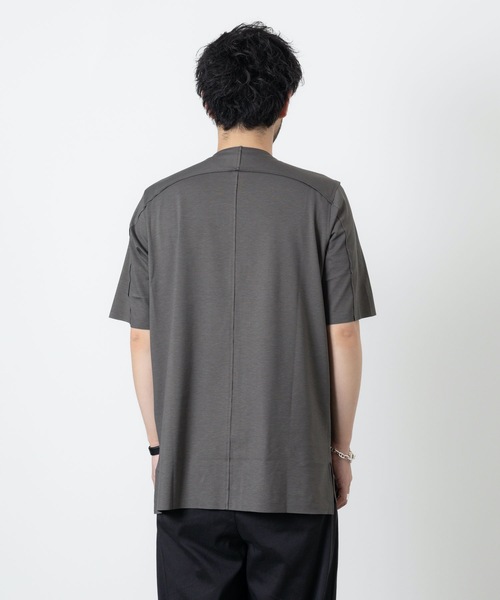 ATTACHMENT(アタッチメント)の「VIS/NY ストレッチポンチ ジャージ カットオフ S/S TEE / VIS/NY STRETCH PONTE JERSEY CUT OFF S/S TEE(Tシャツ/カットソー・メンズ・カーキ系/ホワイト/ブラック・1/2/3/5)」の13枚目の写真