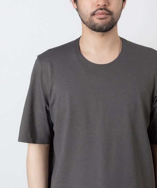 attachmentアタッチメント22aw ストレッチポンチジャージー 1タックイージーパンツ1新品同様 ATTACHMENT（アタッチメント）の「VIS⁄NY ストレッチポンチ ジャージ