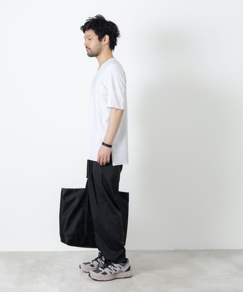 ATTACHMENT(アタッチメント)の「VIS/NY ストレッチポンチ ジャージ カットオフ S/S TEE / VIS/NY STRETCH PONTE JERSEY CUT OFF S/S TEE(Tシャツ/カットソー・メンズ・カーキ系/ホワイト/ブラック・1/2/3/5)」の21枚目の写真